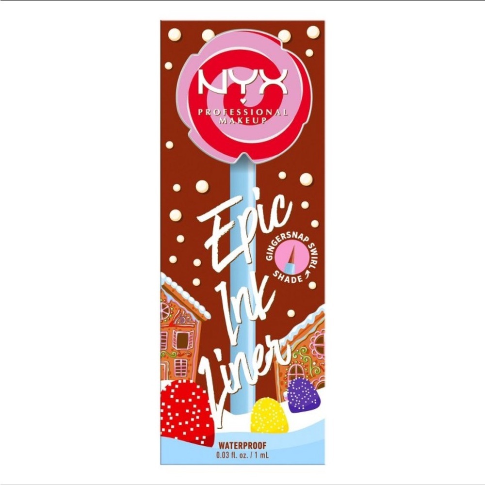 NYX Professional Makeup Holiday Candy Swirl Eyeliner Gingersnap Swirl